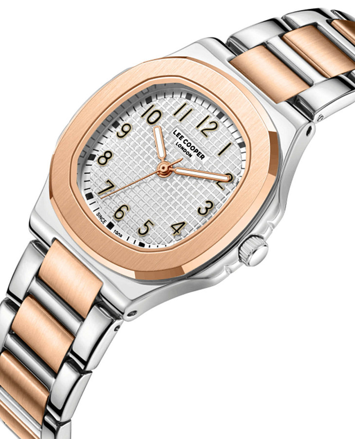 Часы Lee Cooper LC08258.530 — кварцевые, суперметалл металл