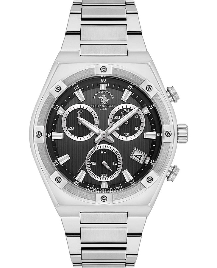 Часы Santa Barbara Polo & Racquet Club Legend SB.1.10583-1 — мужские, черный