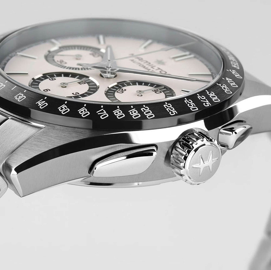 Часы Hamilton Jazzmaster Performer Autochrono 42mm H36606110 — Швейцария, механические