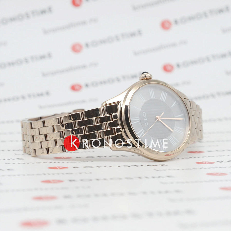 Часы Seiko Conceptual Series Dress SUR614P1 — нержавеющая сталь с pvd-покрытием, женские