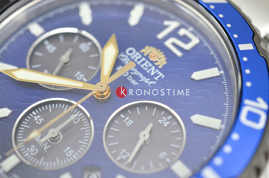 Часы Orient Chronograph RA-TX0208L (RN-TX0208L) — нержавеющая сталь, мужские
