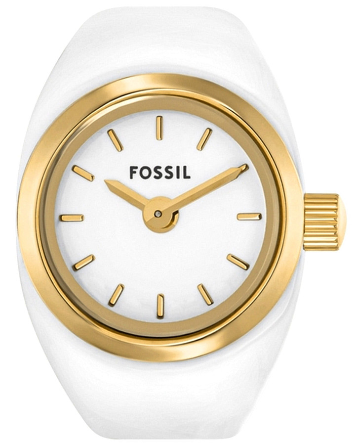 Часы Fossil Watch Ring ES5412 — женские, белый