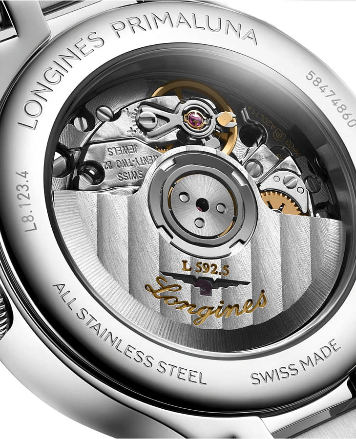 Часы Longines PrimaLuna L8.123.4.97.6 — артикул L81234976