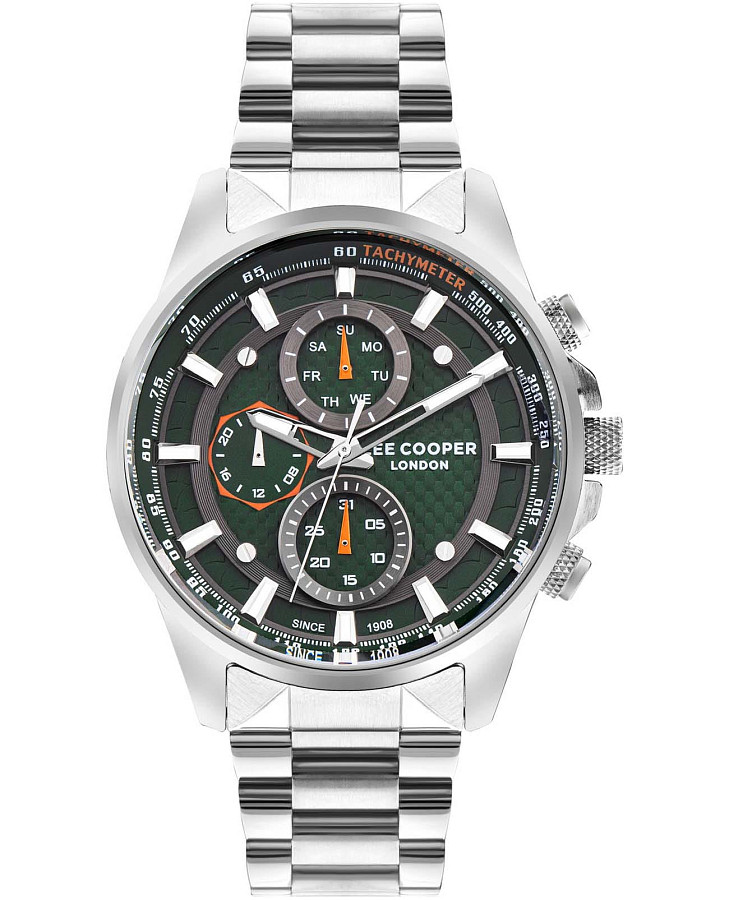 Часы Lee Cooper LC07852.370 — мужские, зеленый