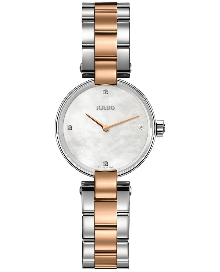 Часы Rado Coupole Diamonds R22854913 — женские, перламутровый