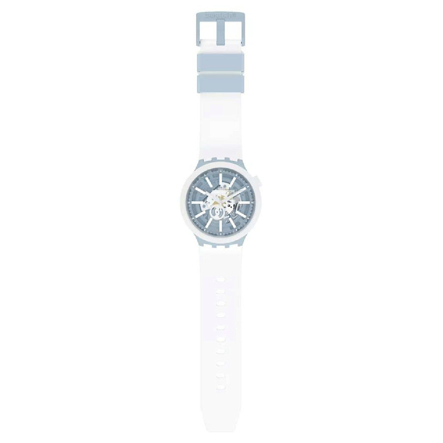 Часы Swatch Big Bold Bioceramic Lacquered SB03N103 — мужские, кварцевые