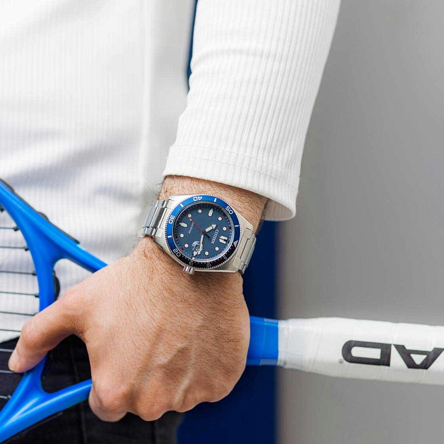 Часы Citizen Eco-Drive AW1761-89L — металл сталь, Япония