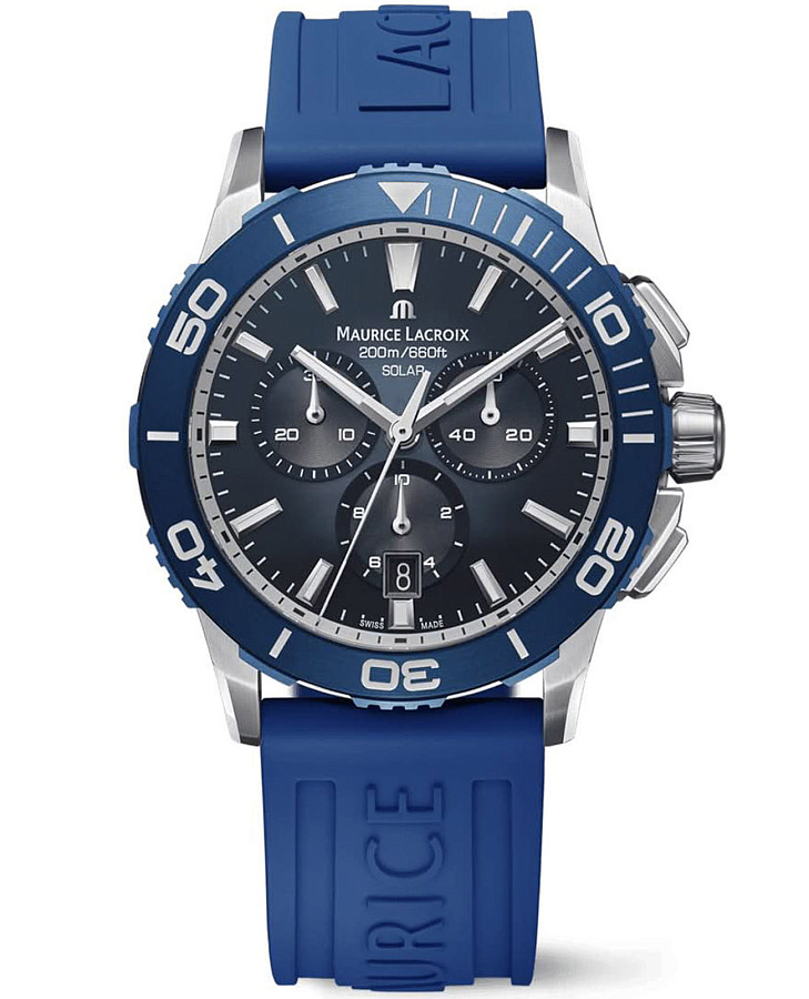 Часы Maurice Lacroix Pontos PT1038-SSL40-430-4 — мужские, черный