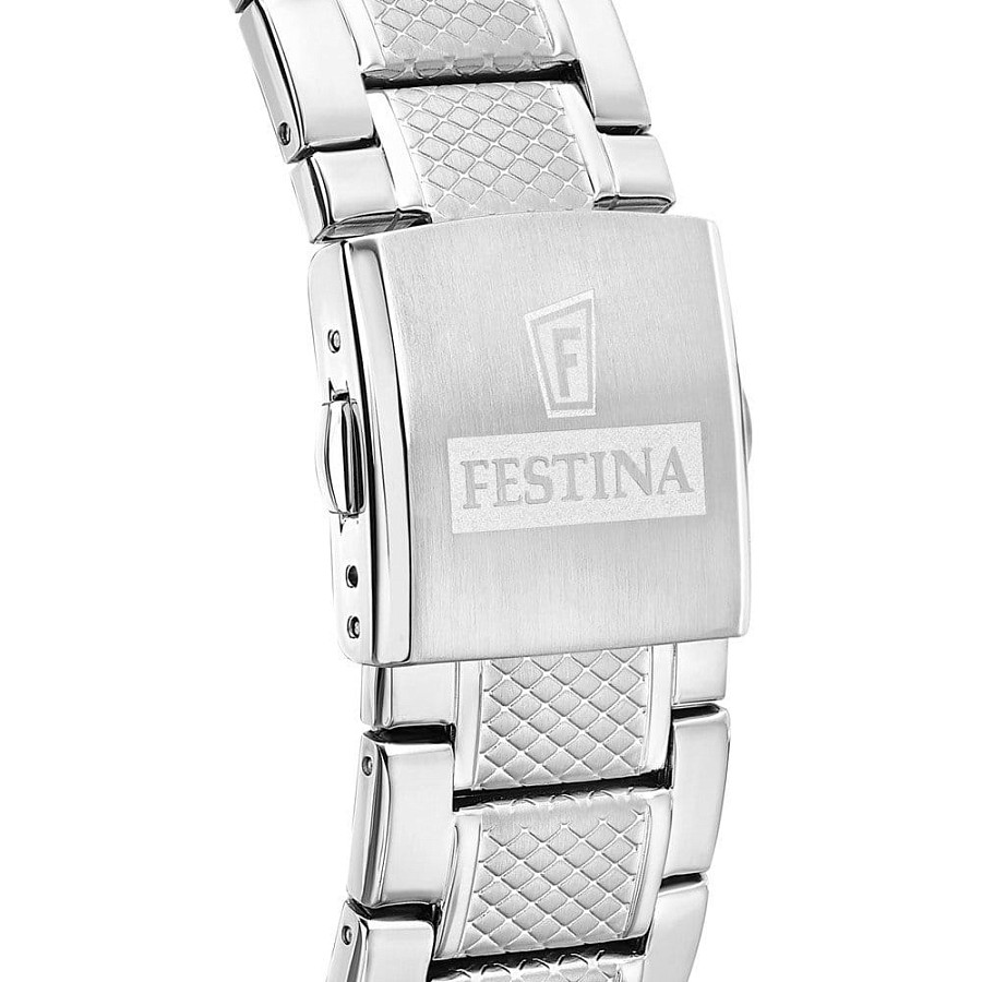 Часы Festina Timeless Chrono F20668/6 — кварцевые, сталь