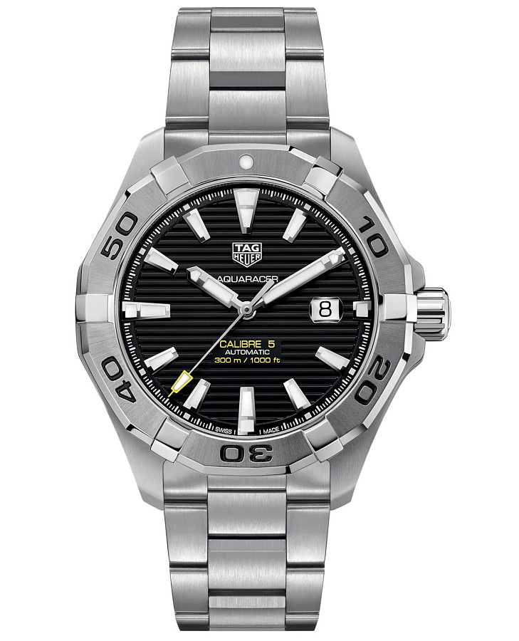 Часы TAG Heuer Aquaracer WAY2010.BA0927 — мужские, черный