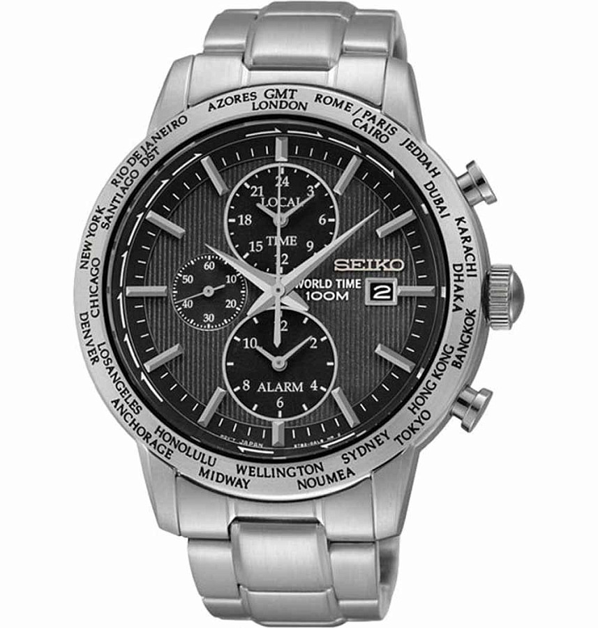 Часы Seiko Conceptual Series Dress SPL049P1 — мужские, черный