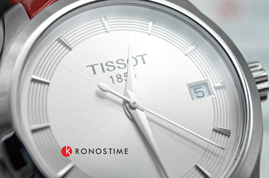 Часы Tissot Couturier Lady T035.210.16.031.01 — сталь металл, Швейцария