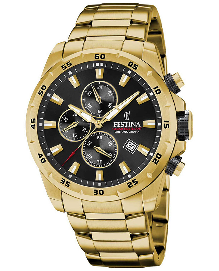 Часы Festina Chrono Sport F20541/4 — мужские, черный