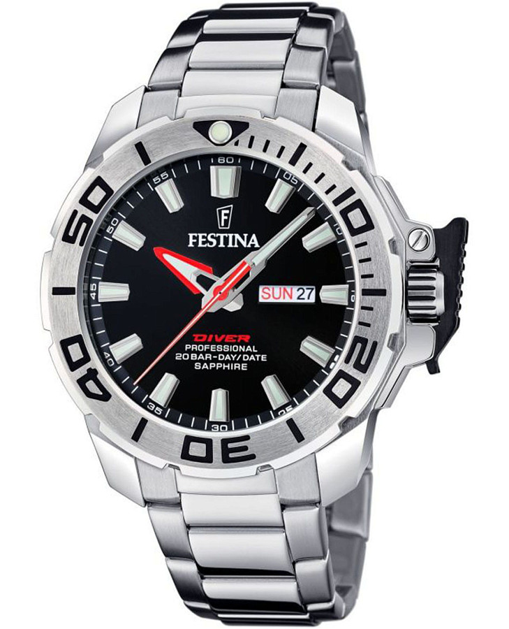 Часы Festina The Originals F20665/4 — мужские, черный