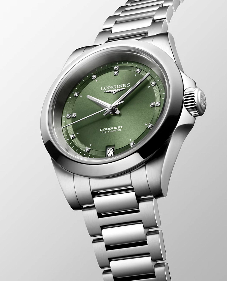 Часы Longines Conquest L3.430.4.07.6 — сталь металл, Швейцария