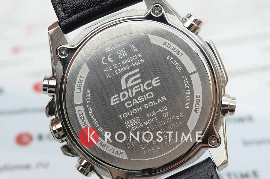 Часы Casio Edifice ECB-900GL-1BDR (ECB-900GL-1B) — Япония, кварцевые