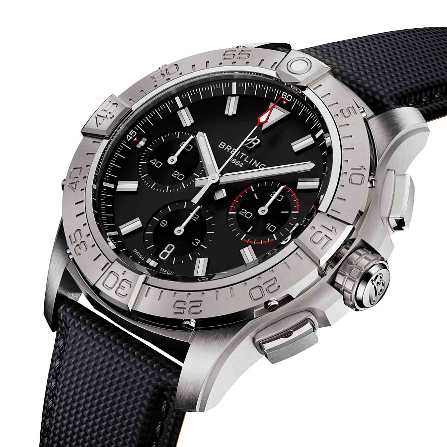 Часы Breitling Avenger B01 Chronograph 42 mm AB0146101B1X1 — механические, металл сталь
