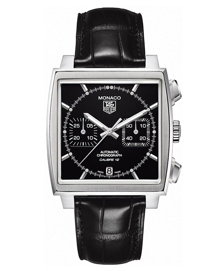 Часы TAG Heuer Monaco CAW2110.FC6177 — мужские, черный