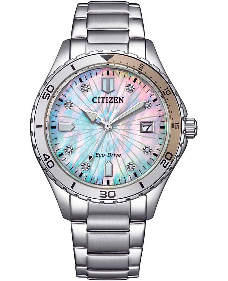 Часы Citizen Eco-Drive FE6170-88D — женские, перламутровый