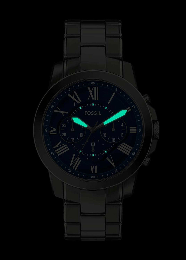 Часы Fossil Grant FS6133 — нержавеющая сталь с pvd-покрытием, мужские
