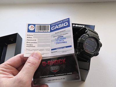 Фото покупателя: Японские наручные часы Casio G-Shock G-9000-3VDR (G-9000-3V)