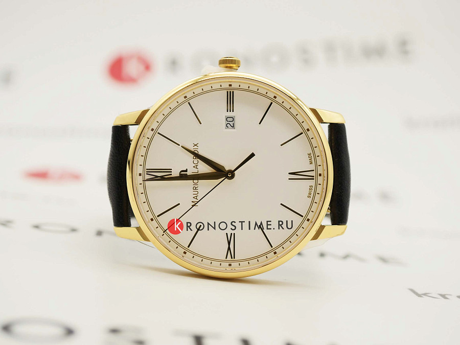 Часы Maurice Lacroix Eliros Date 40 mm EL1118-PVY01-110-2 — металл сталь, Швейцария