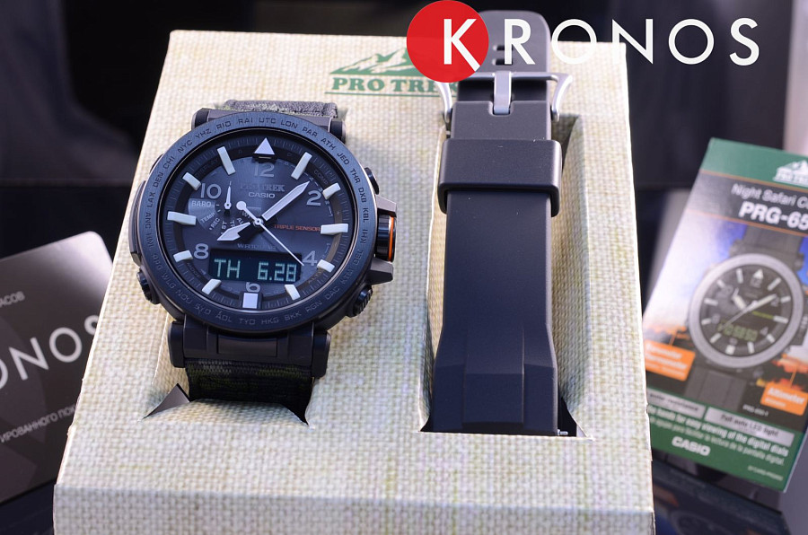 Часы Casio Pro Trek PRG-650YBE-3E — артикул PRG-650YBE-3E