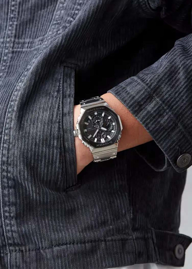 Часы Casio G-Shock GMC-B2100BT-1A — черный, металл сталь