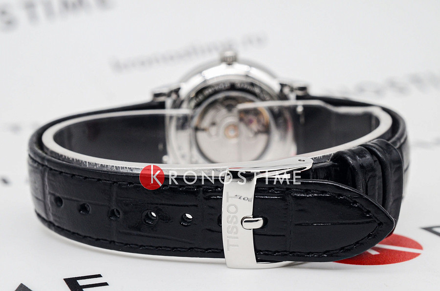 Часы Tissot Carson Premium Lady Automatic T122.207.16.036.01 — кожаный, женские