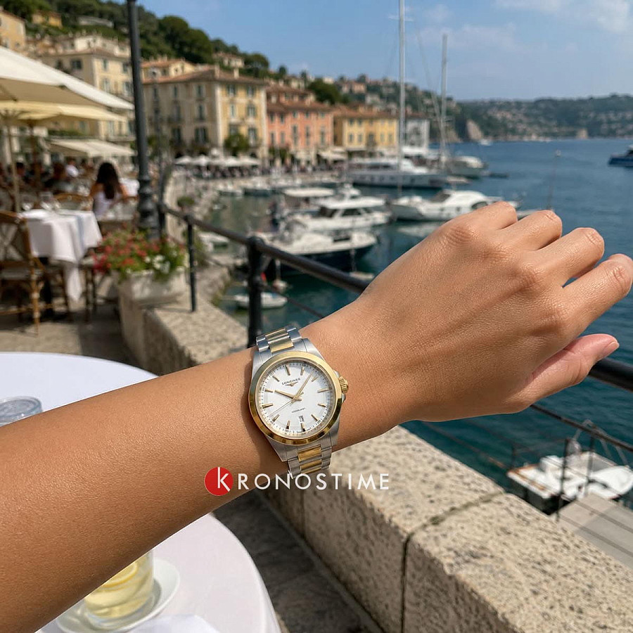 Часы Longines Conquest 30 mm L3.350.3.12.7 — серебристый, сталь металл