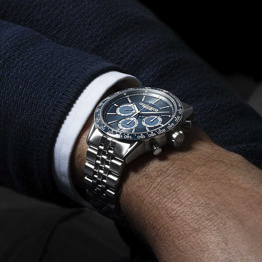 Часы Raymond Weil Freelancer 7741-ST3-50021 — механические, металл сталь