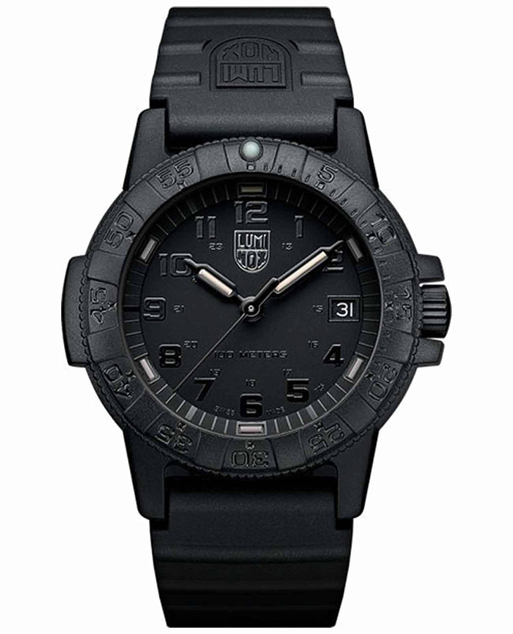 Часы Luminox Leatherback Sea Turtle XS.0301.BO.L — мужские, черный