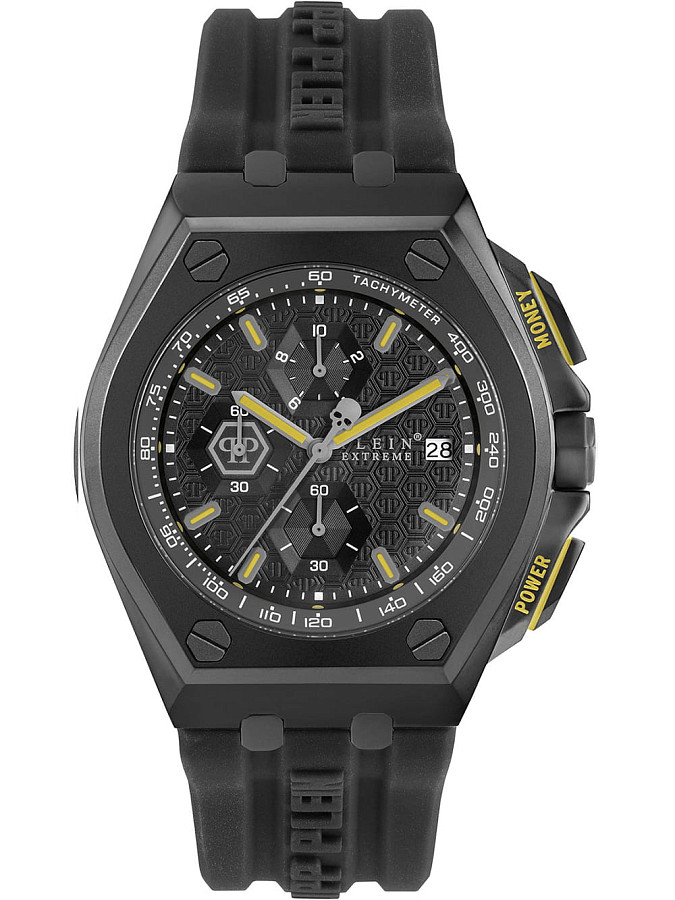 Часы Philipp Plein Extreme PWGAA0221 — мужские, черный