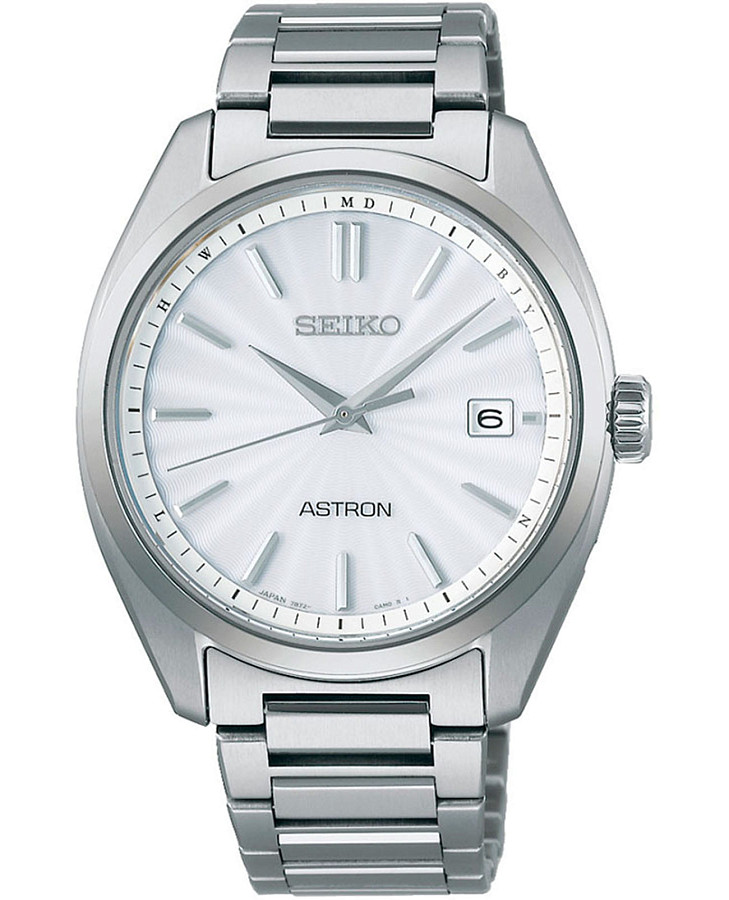 Часы Seiko Astron SBXY029 — мужские, белый