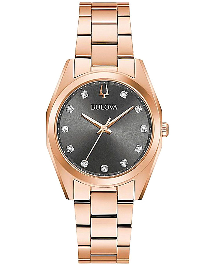 Часы Bulova Surveyor 97P156 — женские, черный