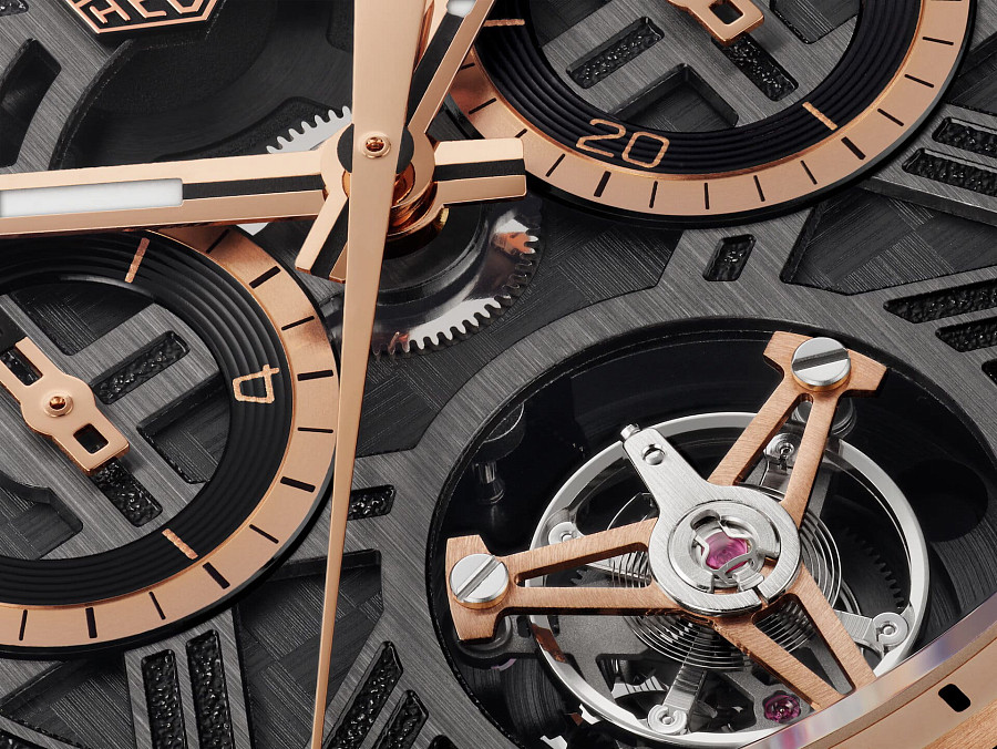 Часы TAG Heuer Carrera Chronograph Extreme Sport CBU5050.FT6273 — золото титан, Швейцария