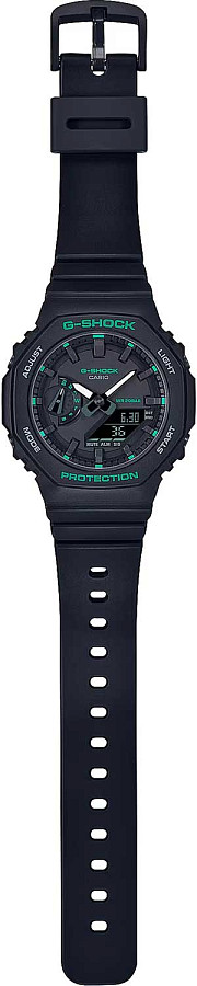 Часы Casio G-Shock GMA-S2100GA-1ADR (GMA-S2100GA-1A) — женские, пластик