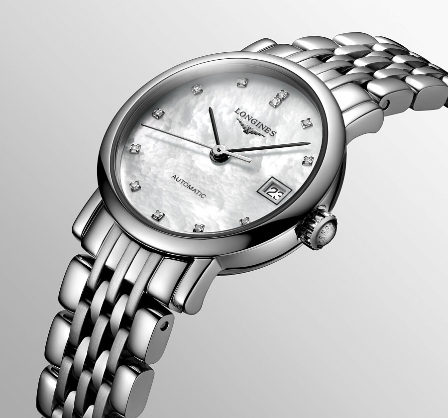 Часы Longines Elegant Collection L4.309.4.87.6 — Швейцария, механические