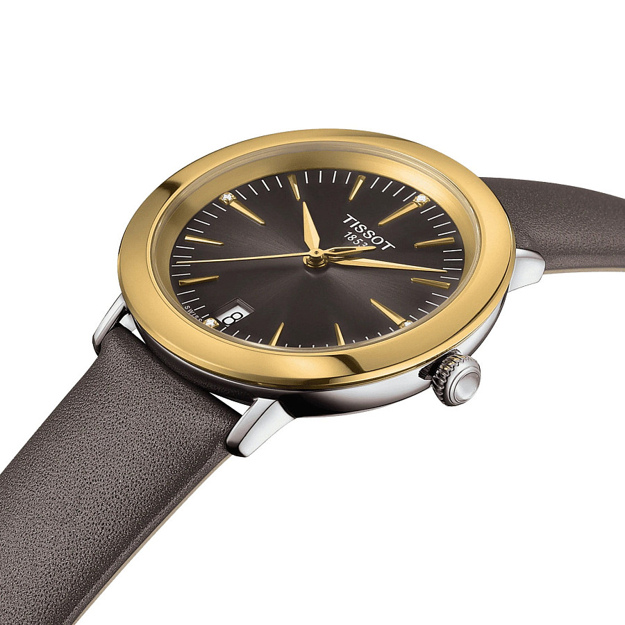 Часы Tissot T-Gold Glendora 18K Gold T929.210.46.066.00 — артикул T9292104606600