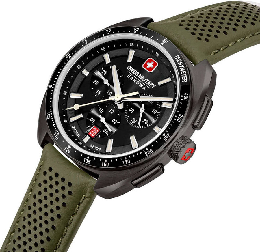 Часы Swiss Military Hanowa SMWGC0003340 — металл сталь, Швейцария
