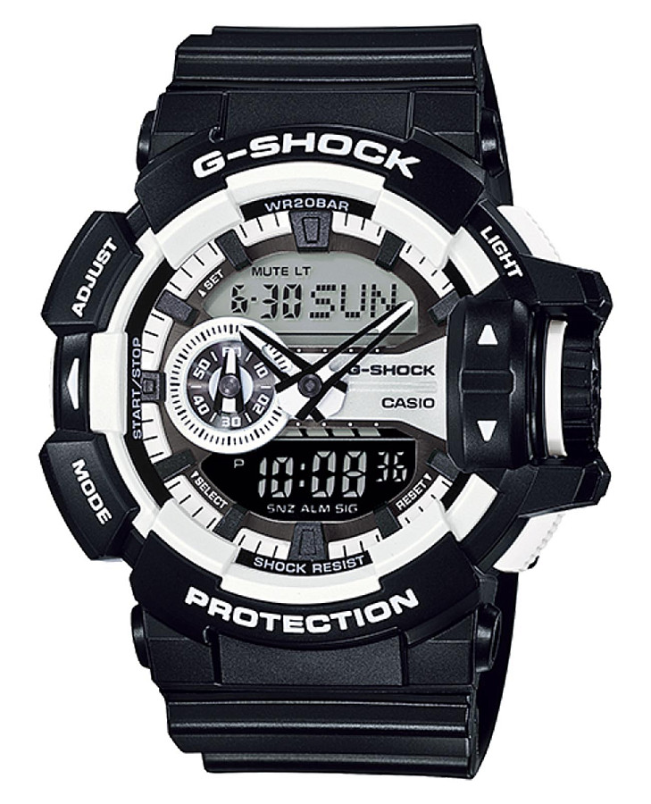 Часы Casio G-Shock GA-400CM-1A — мужские