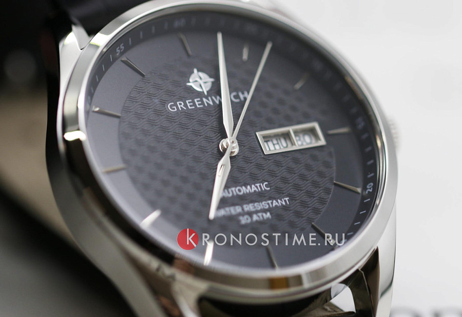 Часы Greenwich Good Luck Classic GW 074.11.31 — сталь металл, Англия