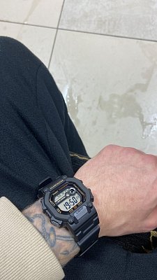 Фото покупателя: Японские наручные часы Casio Collection W-737HX-1AVDF (W-737HX-1A) с хронографом
