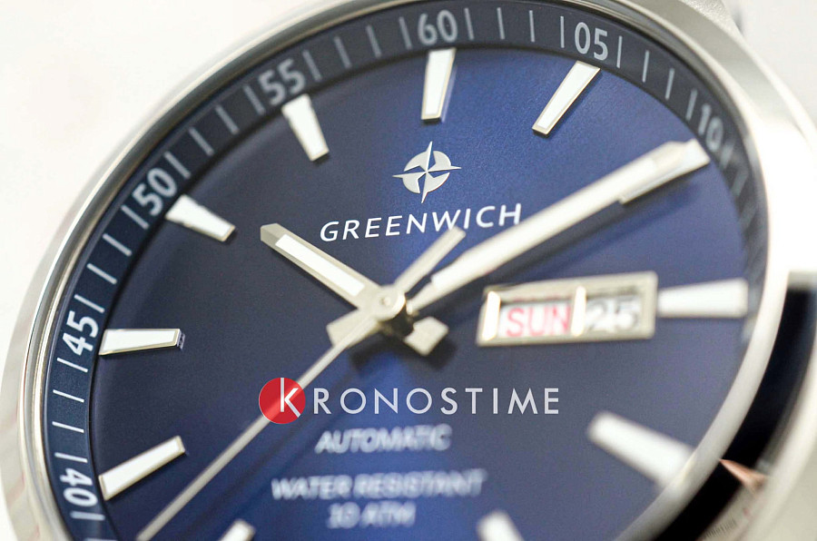 Часы Greenwich GW 054.16.36 — мужские, кожаный