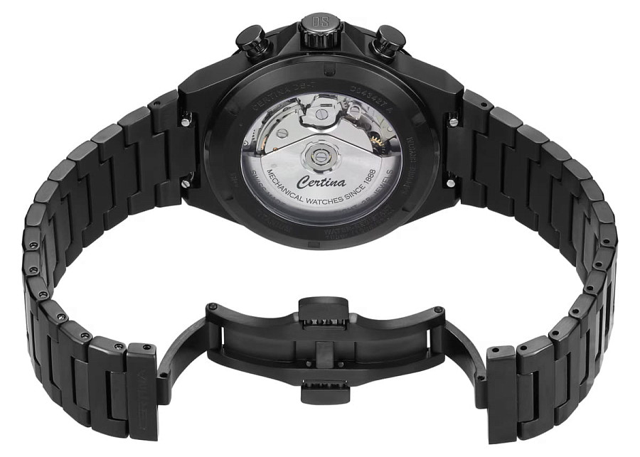 Часы Certina DS-7 Chrono Auto C043.427.44.041.00 — титановый c pvd покрытием, мужские