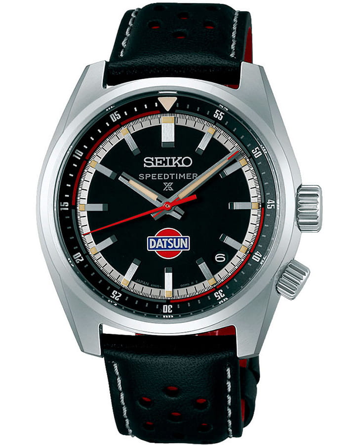 Часы Seiko Prospex Speedtimer SPB517J1 — мужские, черный