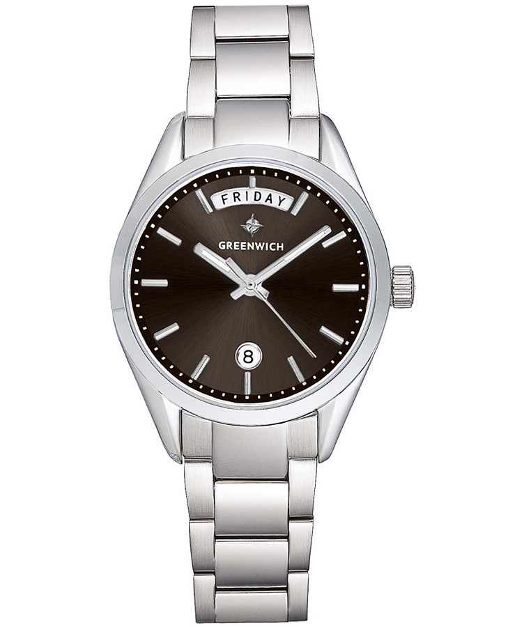 Часы Greenwich Astrea GW 351.10.34 — женские, коричневый