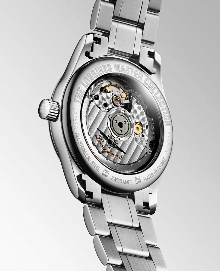 Часы Longines Master Collection L2.357.4.08.6 — механические, металл сталь