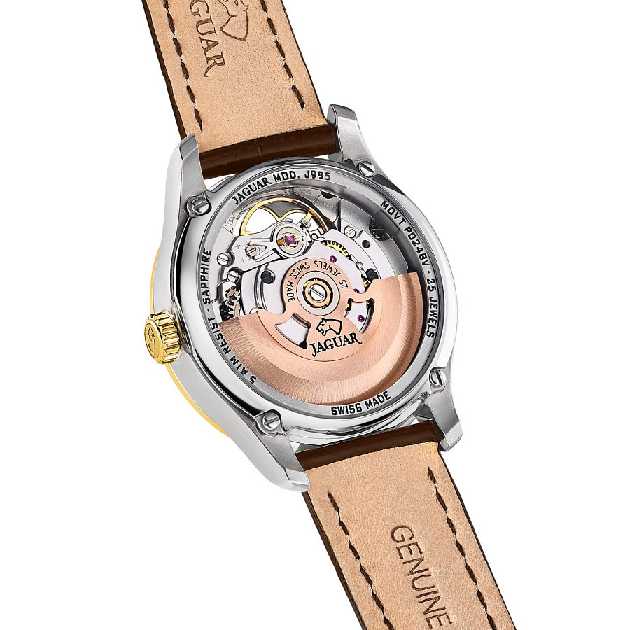 Часы Jaguar Automatic Open Heart J995/A — металл сталь, Швейцария