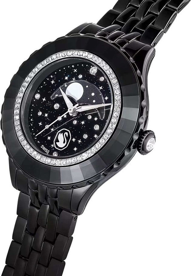 Часы Swarovski Octea Moon 5677497 — нержавеющая сталь с pvd-покрытием, женские